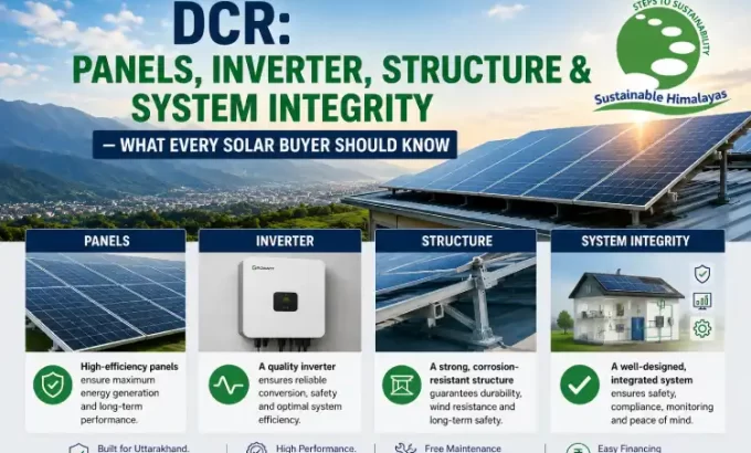 DCR solar panels